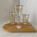 Verre A Pied Victoria Gold 27 Cl