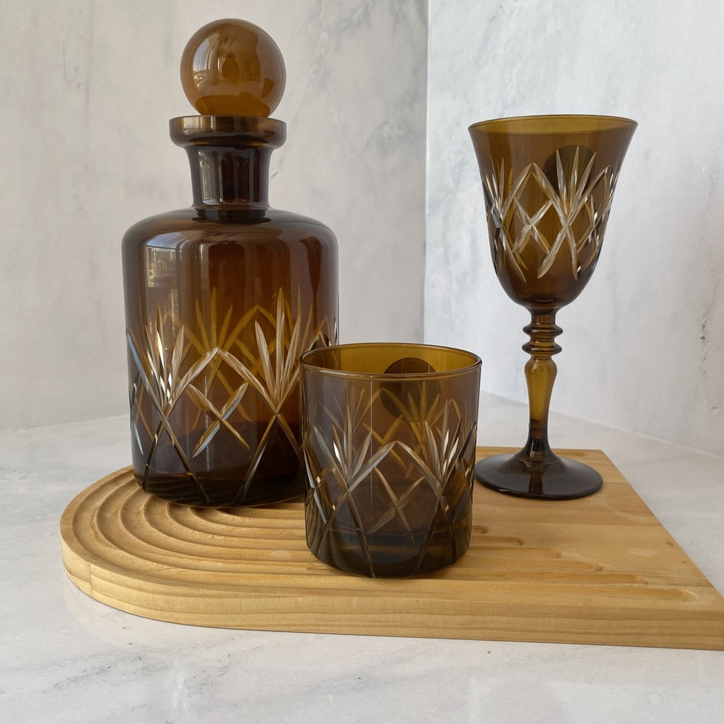 Verre A Eau Cambridge Amber 30 Cl
