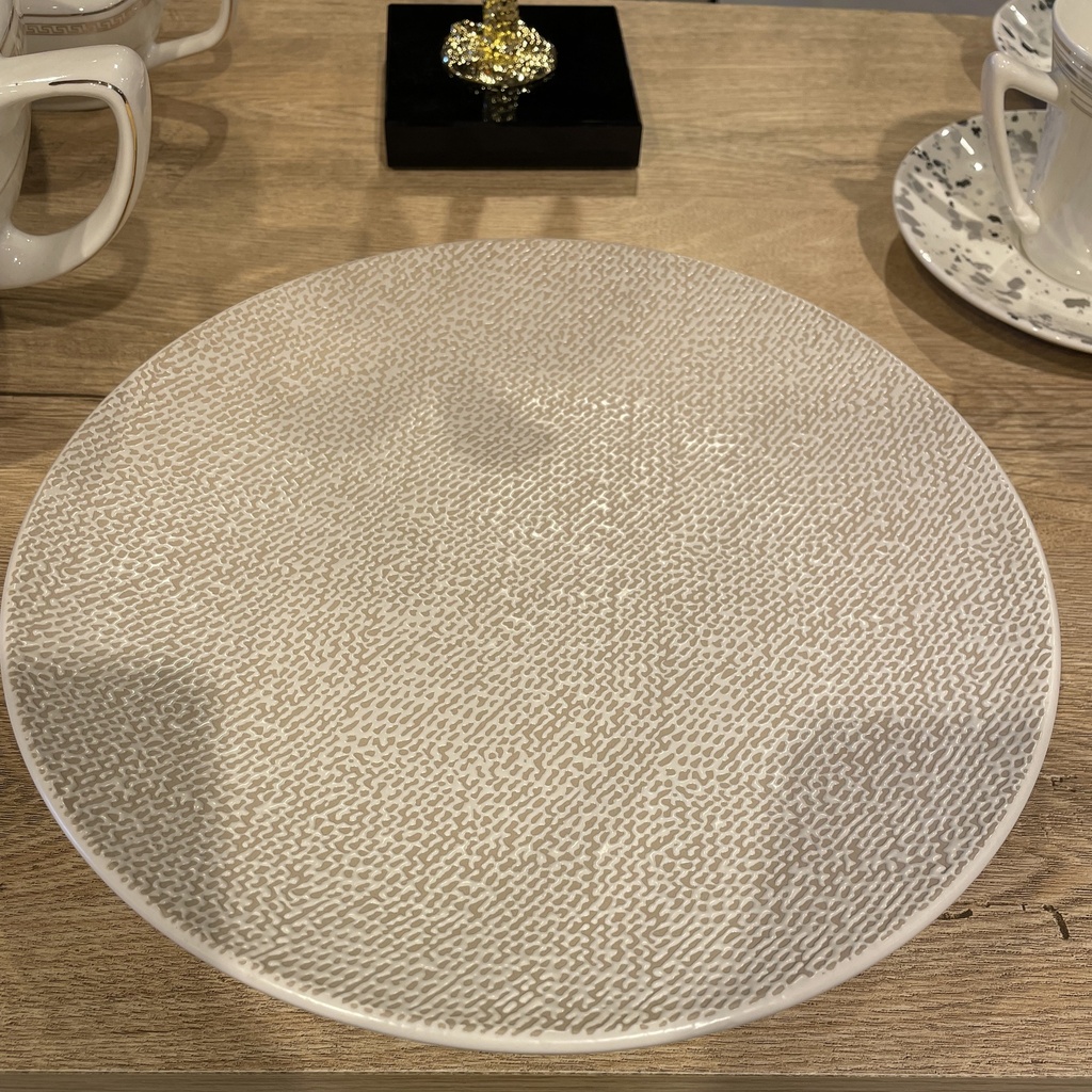 assiette blanc large /30 /85002-B-