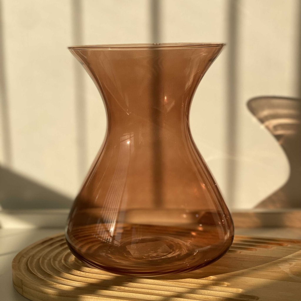 Vase ince belli coloré  15X28cm