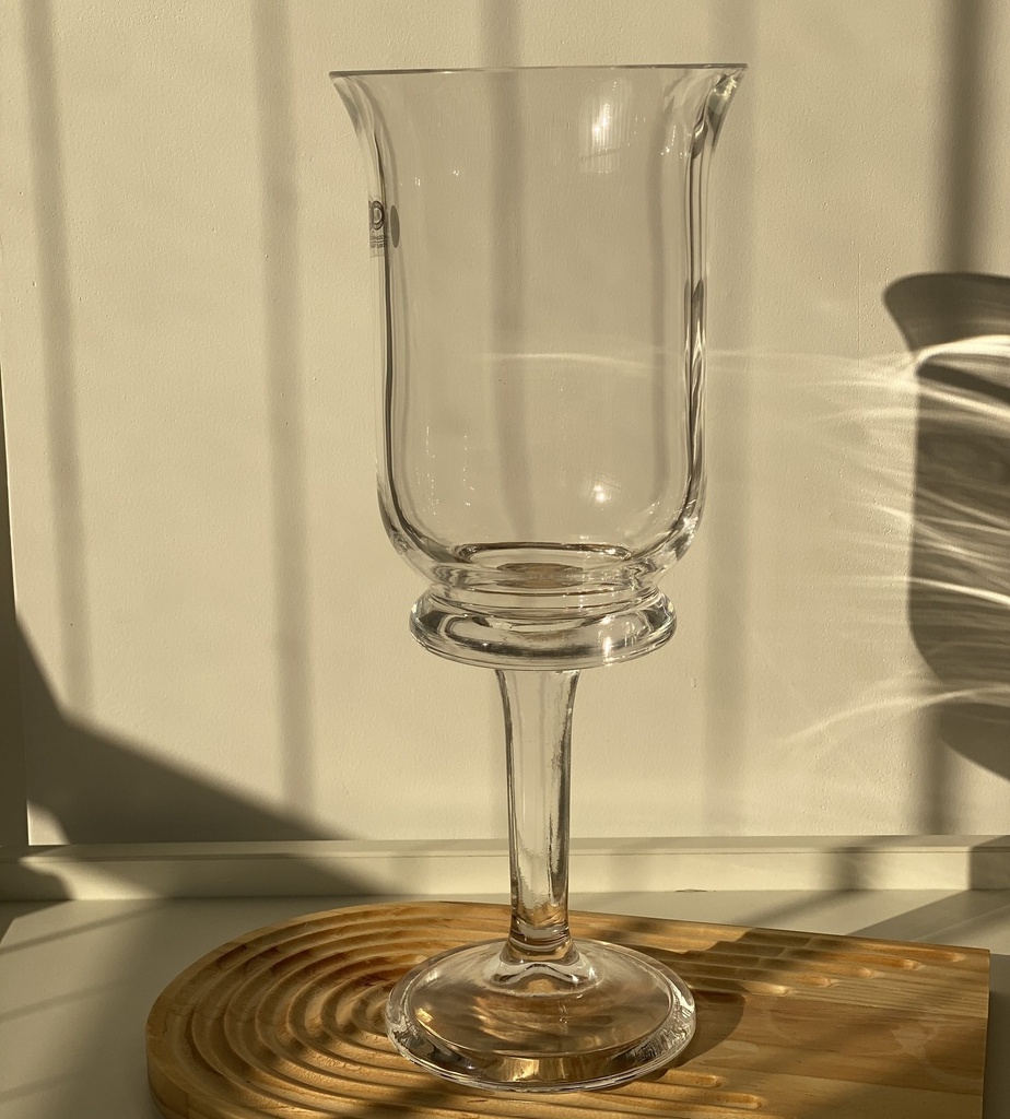 Vase à pieds riva 13X30cm