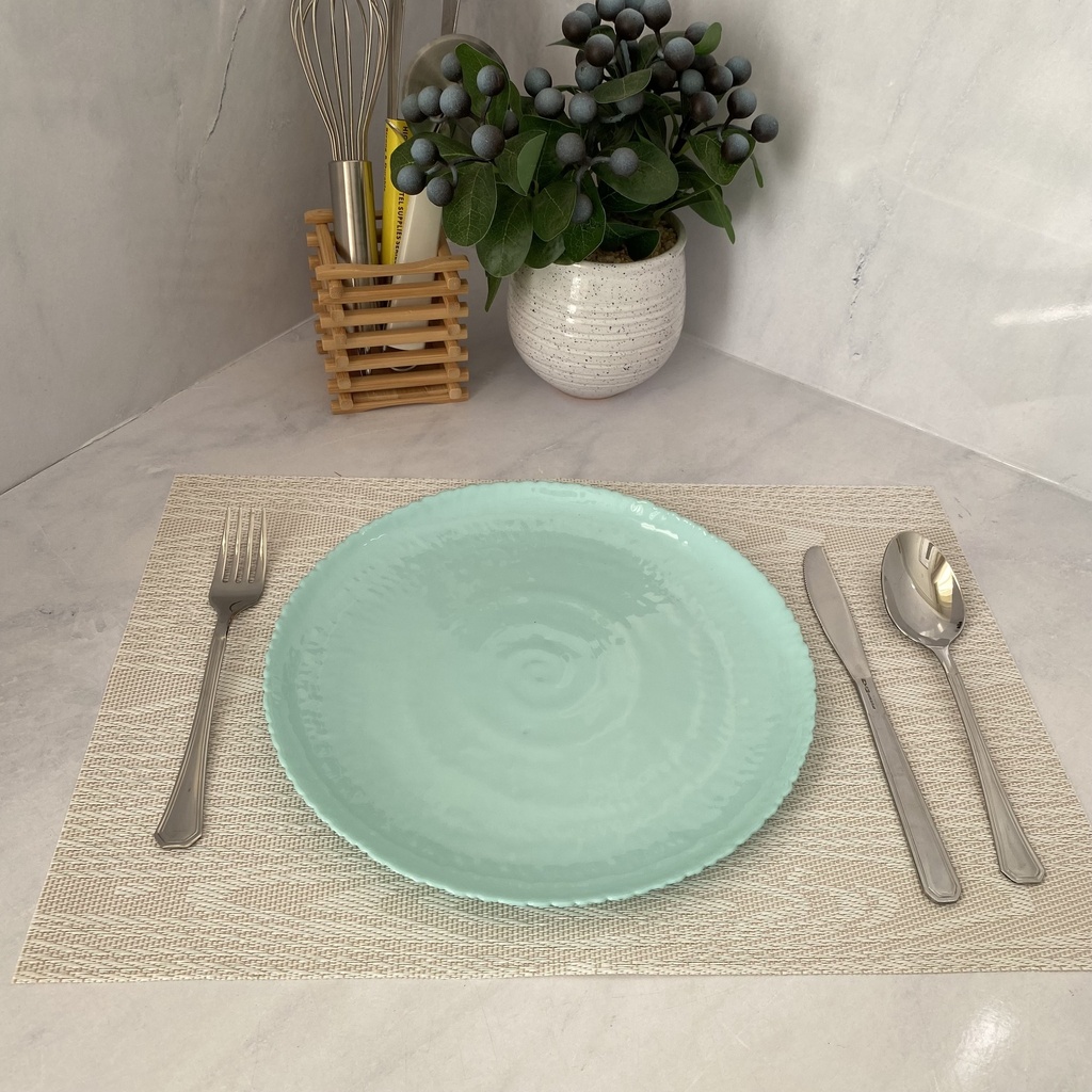 Assiette pl  260 ammonite light turquoise *8325927*
