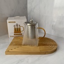 Theiere en verre 750 ml