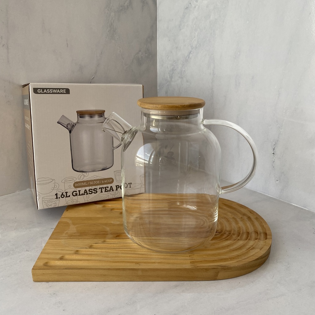 Theiere en verre 1600 ml