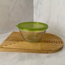 Bol à mixer en verre avec couvercle 1 L