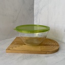 Bol à mixer en verre avec couvercle 2 L