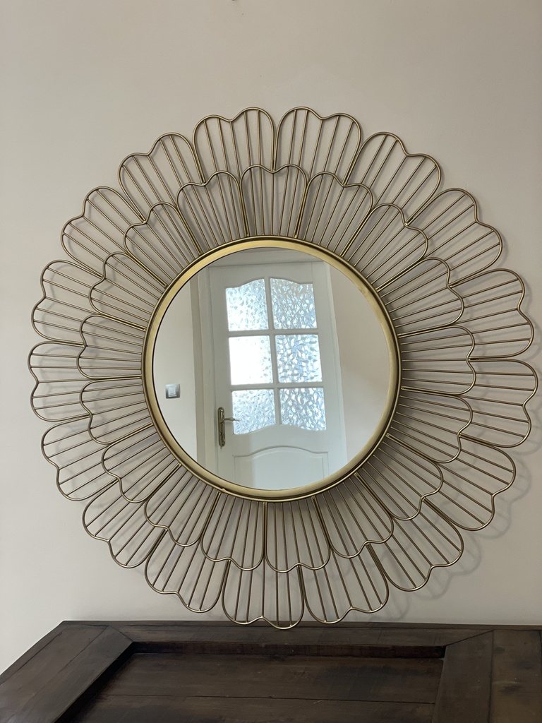 Miroir 81x2x81 gold