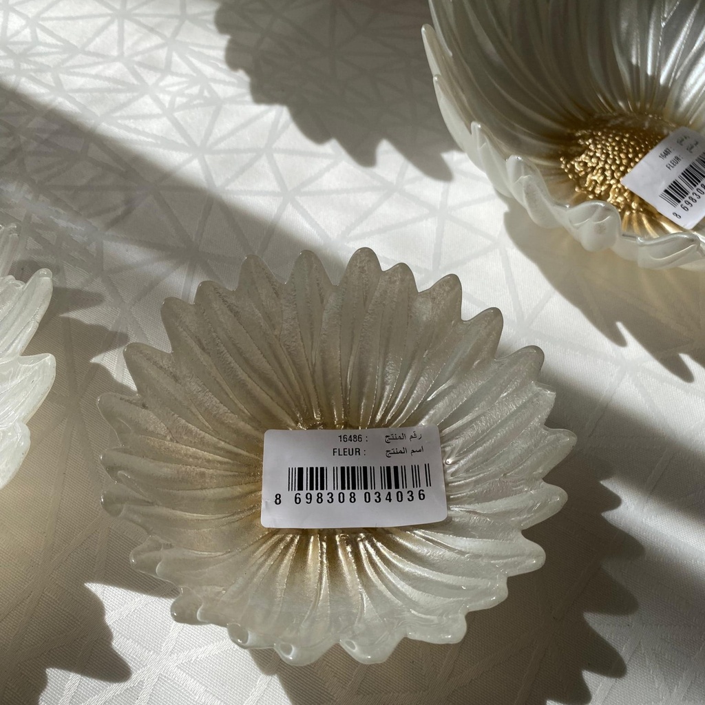 AK bol FLEUR-CENTER GOLD - PEARL WHITE