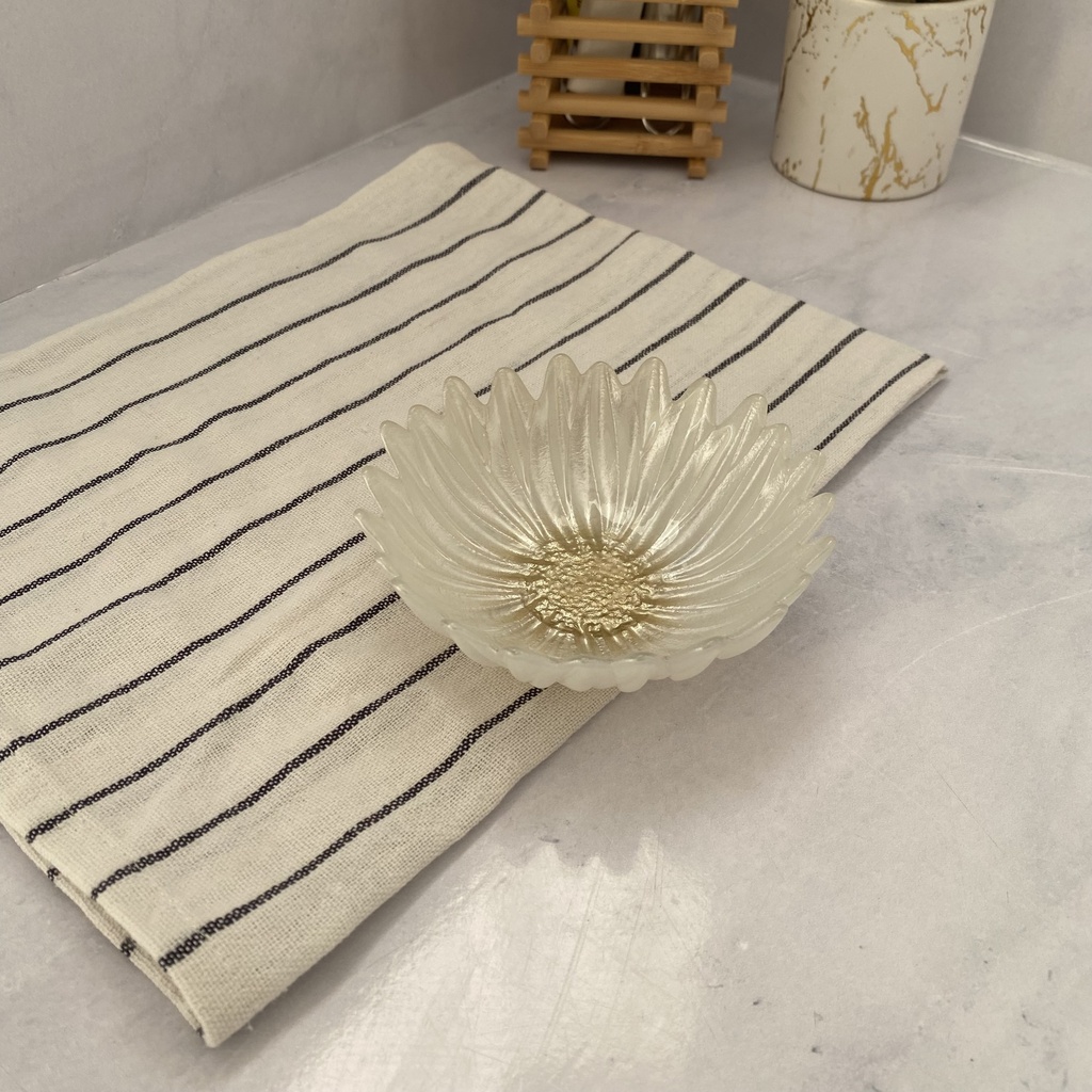 Fleur Bol Pearl White 10Cm