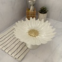 Fleur presentoir A Gateau Pearl White 21Cm