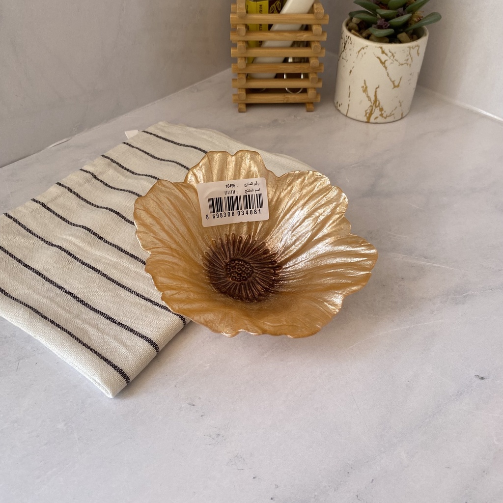 AK bol 15 LILITH-CENTER METALLIC BROWN - COATED METALLIC PEACH PUFF