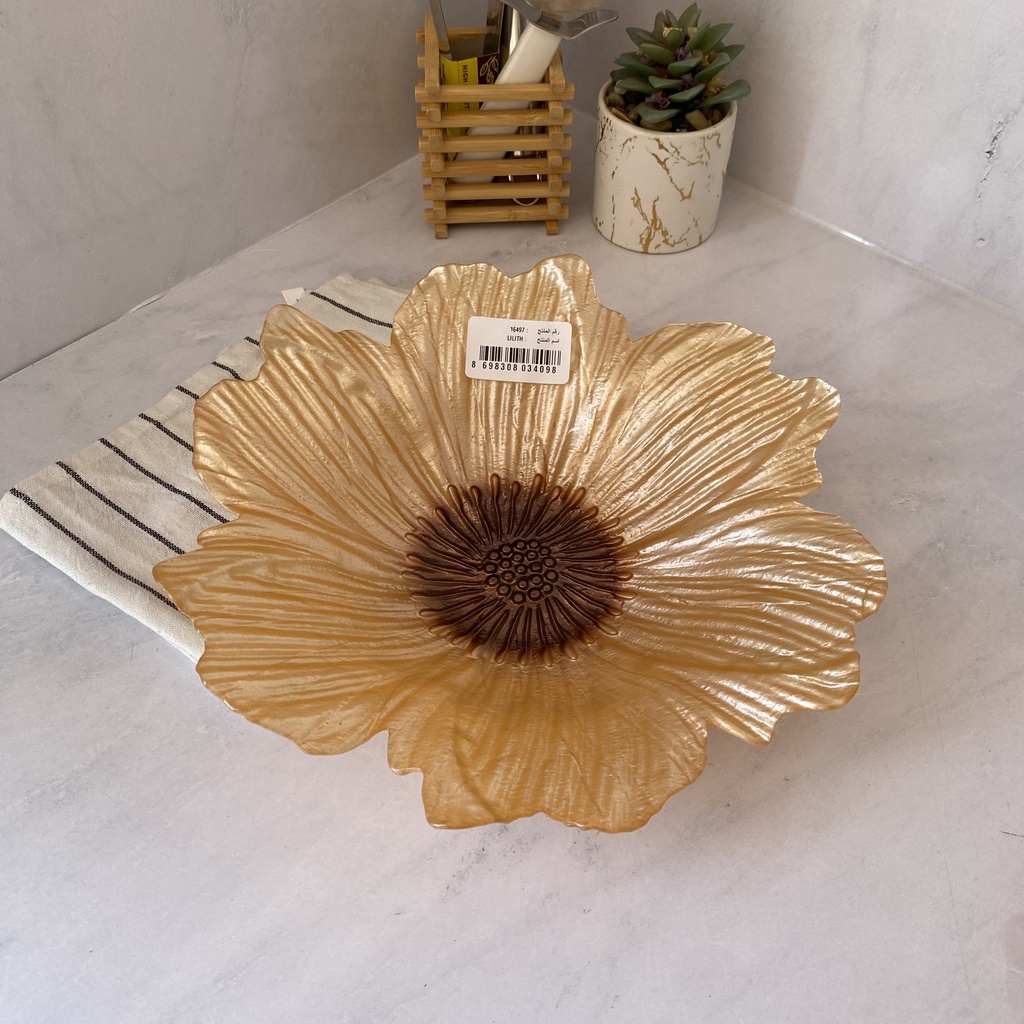 AK bol 30 LILITH-CENTER METALLIC BROWN - COATED METALLIC PEACH PUFF