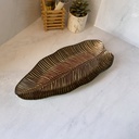 Leaf Assiette Verte 36Cm
