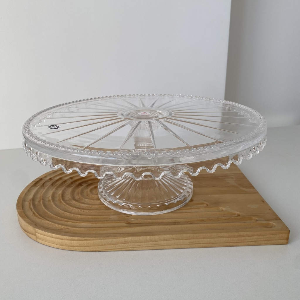 Linea Porte Gateaux A Pied Rond