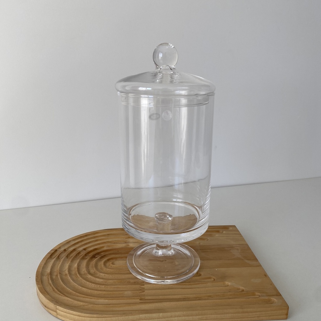 12*31,5cm cylinder jar a pied