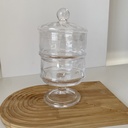 12*27 cm dama optic duplex bombonière