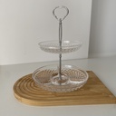 19*26 cm espina porte gateaux 2 itage