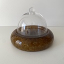 28*7 cm simge centre piece coloré avec couvercle