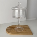 17*33cm love pot à biscuits a pied