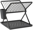 Sinkside Egouttoir à vaisselle pliable 