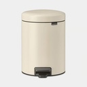 Newicon Poubelle A Pedale 5L Beige