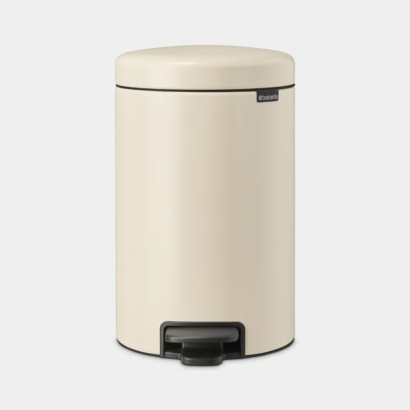 Newicon Poubelle A Pedale 12L Beige