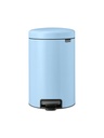 Newicon Poubelle A Pedale 12L Bleu