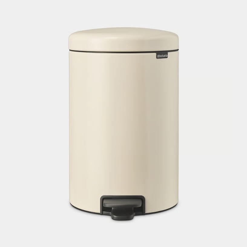 Newicon Poubelle A Pedale 20L Beige