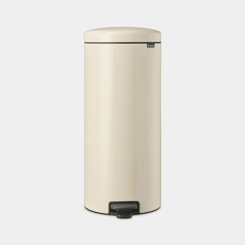 Newicon Poubelle A Pedale 30L Beige