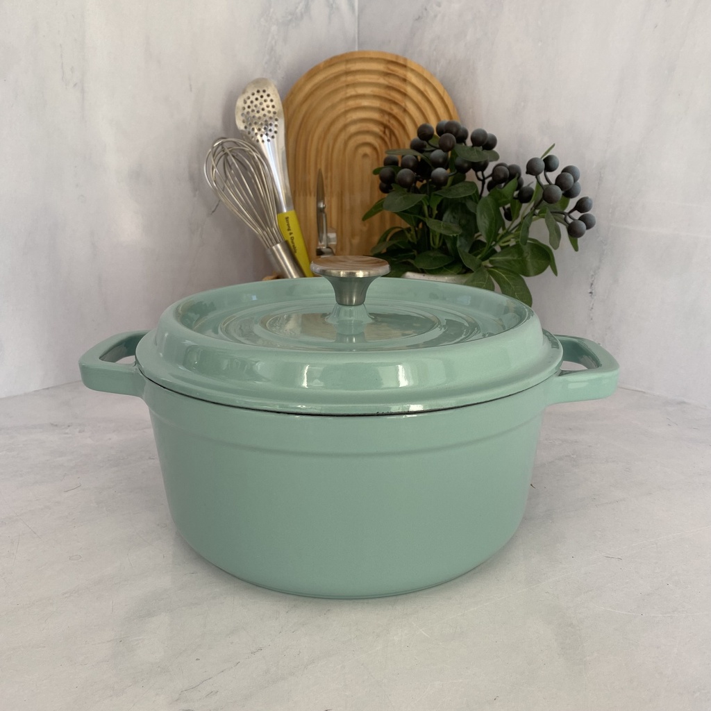 MARMITE EN FONTE ROND 24 CM 4.2L