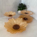 PACK LILITH - Presentoir A Gateau Peach 21Cm - Centre De Table Peach - Bol Peach 30Cm