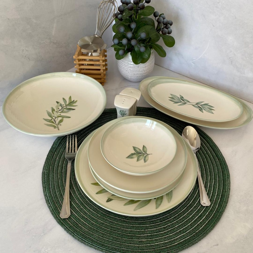 Service A Table Olive 30 Pieces
