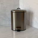 Poubelle rectangulaire-ovale 5 L à fermeture douce
