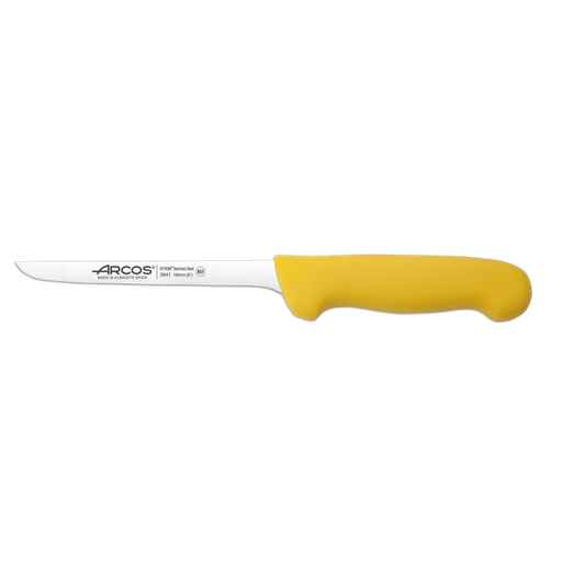 [294100] 2900 Couteau A Desosser Jaune 160Mm