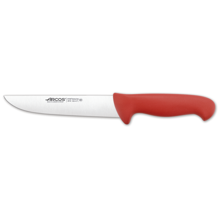 [291622] 2900 سكين جزارة أحمر 180 ملم
