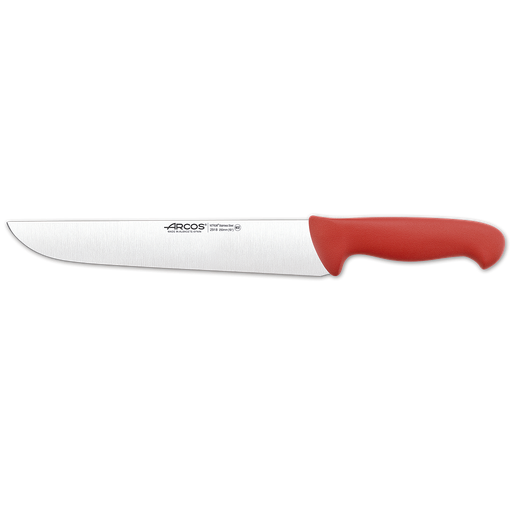 [291822] 2900 Couteau De Boucher Rouge 250Mm