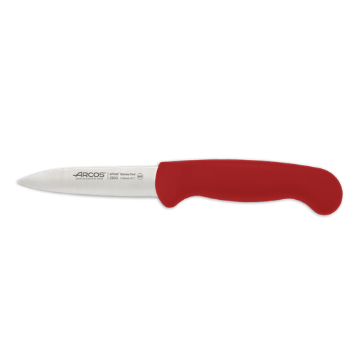 [290022] 2900 Couteau Office Rouge 100Mm