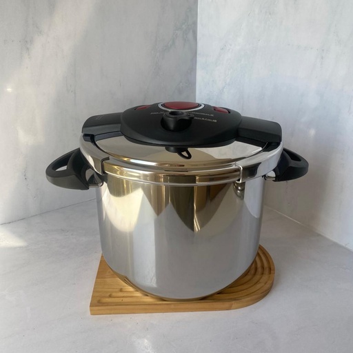 [15426] BELMA INNOCOOK 12 L COCOTTE NOIR/ROUGE