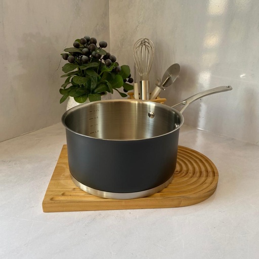 [KSF-4004] BLACK ART CASSEROLE 20*10CM