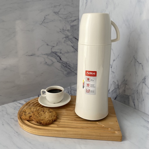 [5443-001] Bouteille Isolante Blanc  0.75L