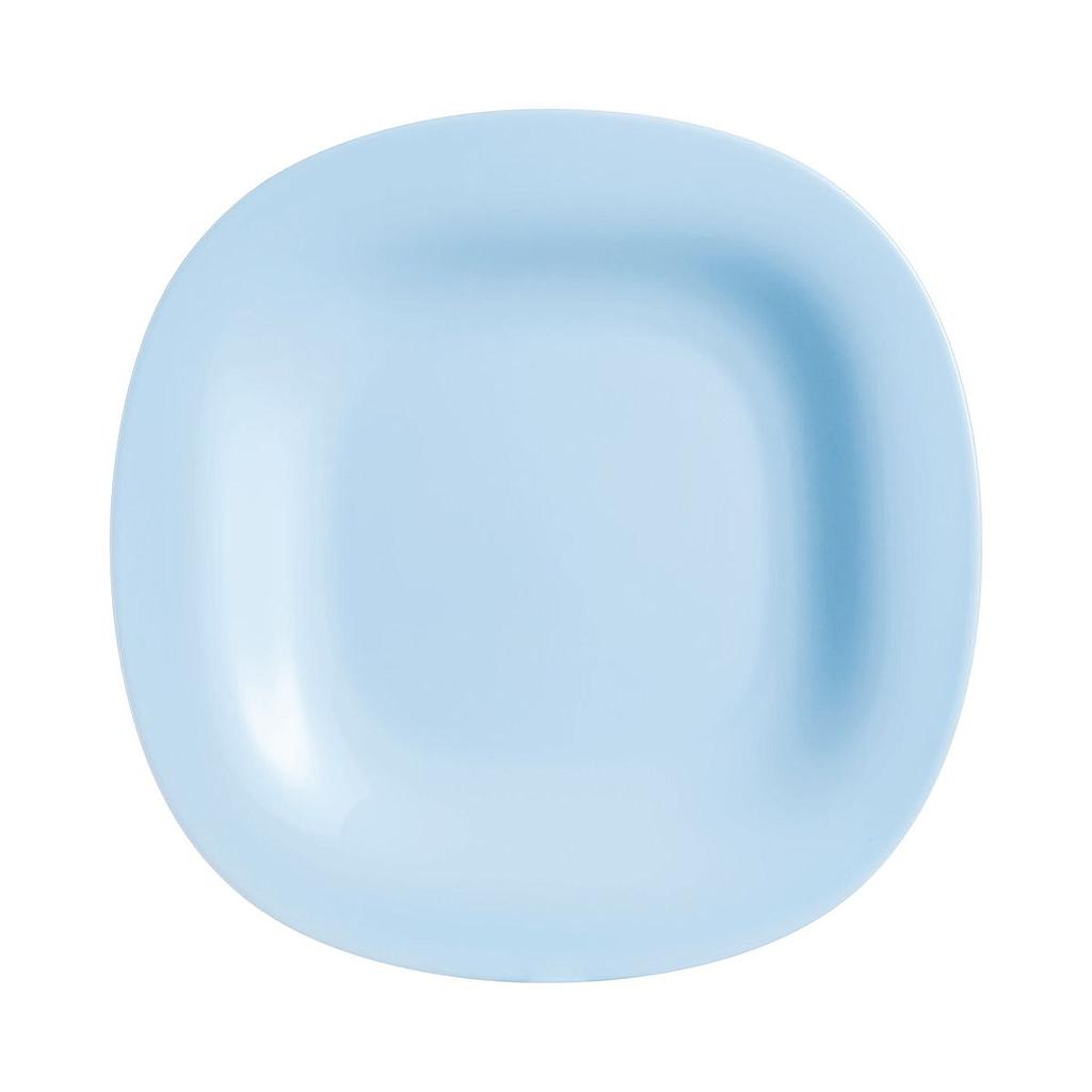 [P9989] Carine Light Blue  Assiette Dessert 19.5Cm