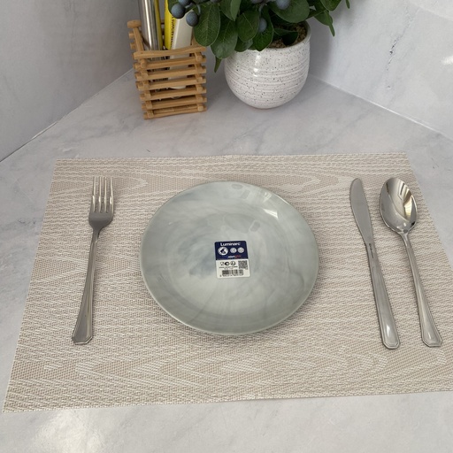 [P9834] Diwali Granit Marbre  Assiette Dessert 19 Cm