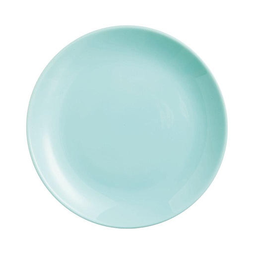 [P2613] Diwali Light Turquoise Assiette Dessert 19Cm