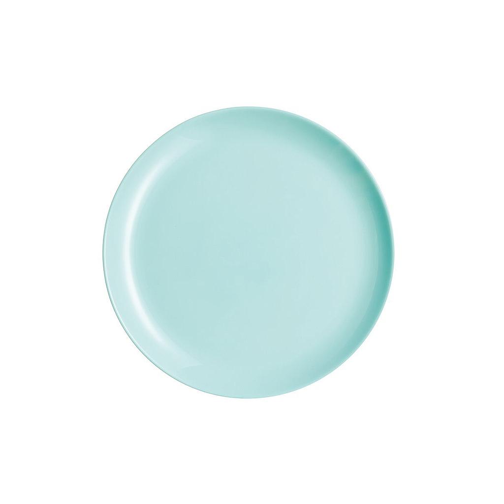 [P2611] Diwali Light Turquoise Assiette Plate 25 Cm
