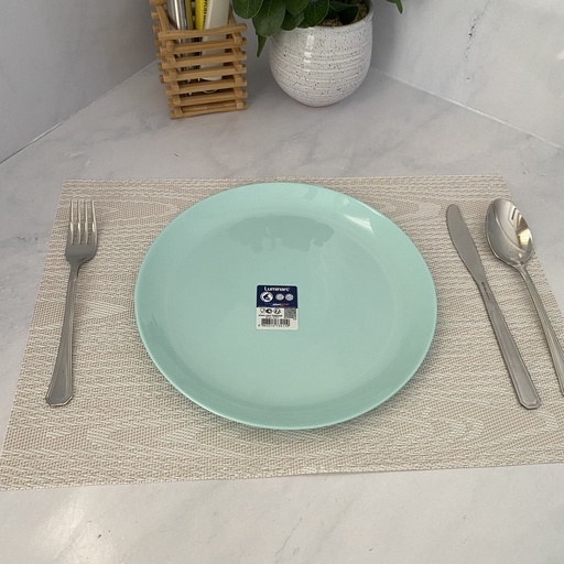 [P2611] Diwali Light Turquoise Assiette Plate 25 Cm