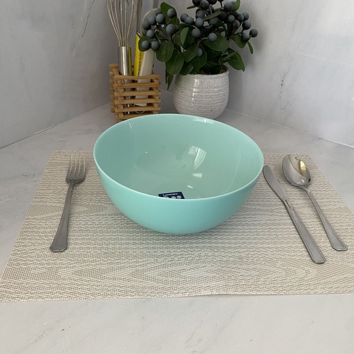 [P2615] DIWALI LIGHT TURQUOISE SALADIER 21CM