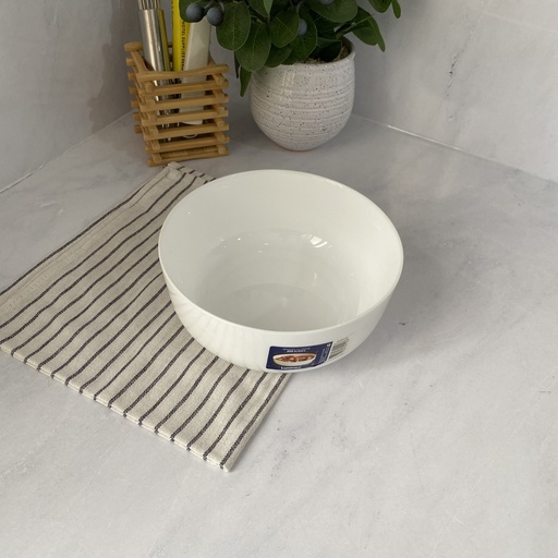 [N2945] طبق أبيض 18 سم DIWALI 