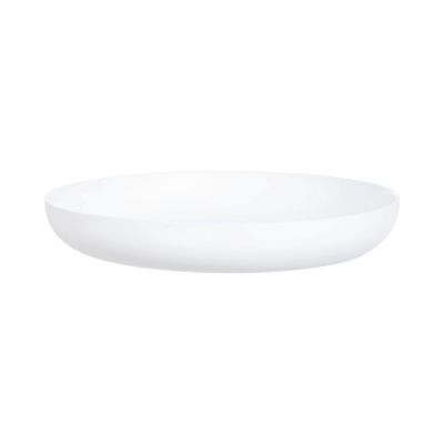 [P6282] Friends Time Assiette Ronde Blanche 25 Cm