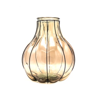 Fusion Porte Bougie 38 Cm Champagne