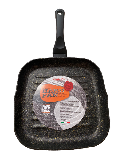 [PHPBS2850] HARD PAN POELE A GRILLE 28X28